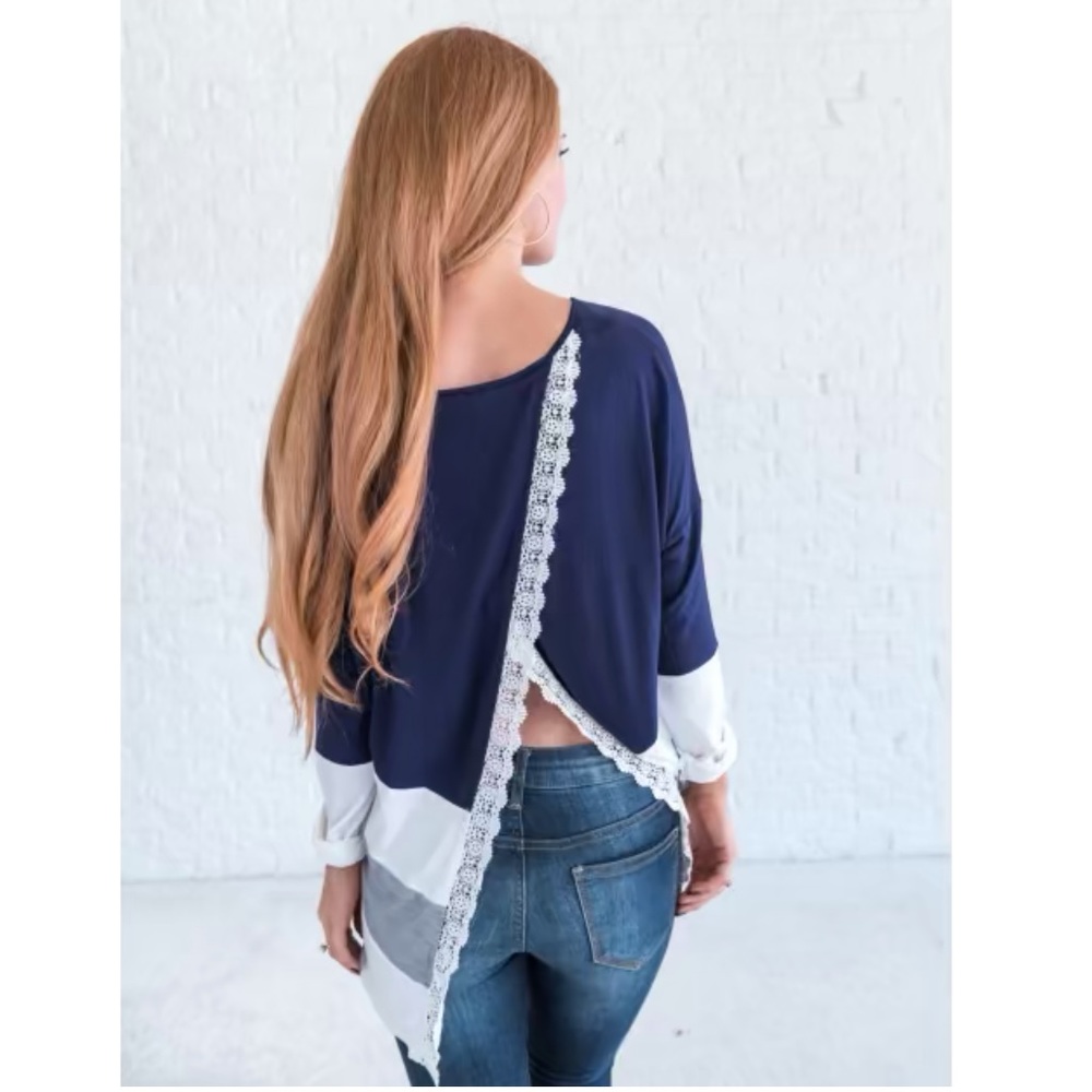 ❄️HYFVE Cute Open Back Top